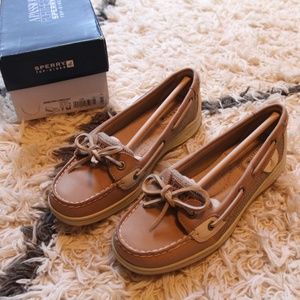 Sperry Top-Sider Angelfish Linen/Oat, size 7 NEW